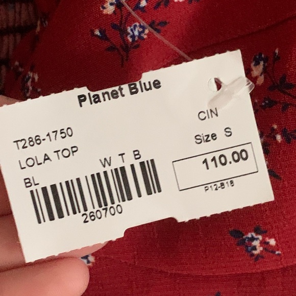 Blue Life | NWT | Lola Top | Small - Picture 5 of 6